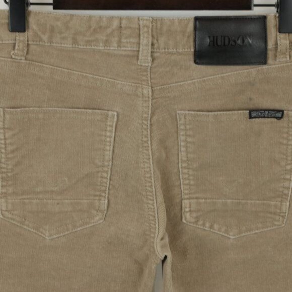 Hudson Jeans Girls Size 10 Tan Corduroy Adjustable Waist Skinny Jeans - Picture 4 of 11